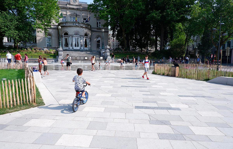 Ixelles new square